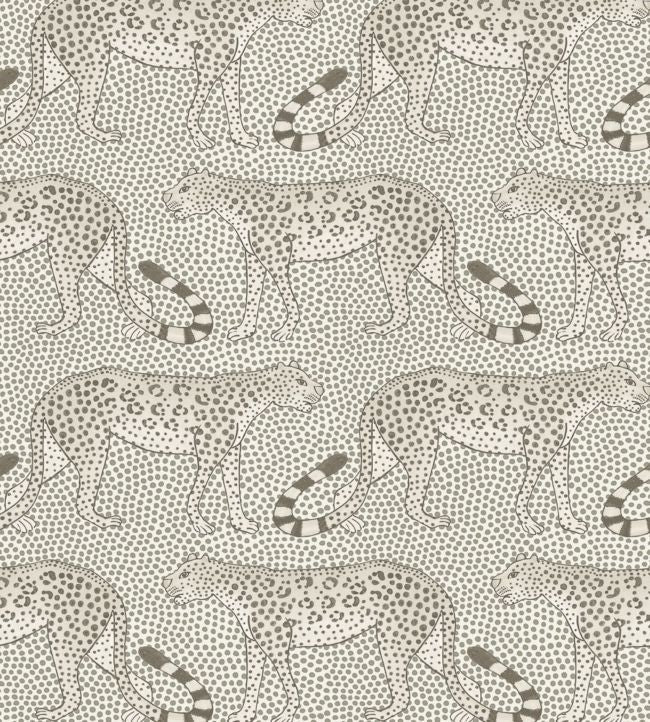 Leopard Walk Wallpaper - Soot on Snow - 109/2011 - Cole & Son - Premier Wallcovering
