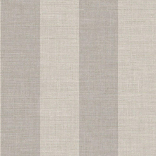 Les Rayures Williamsburg Rayure Wallpaper - Taupe - Casadeco - 28461116 - Premier Wallcovering