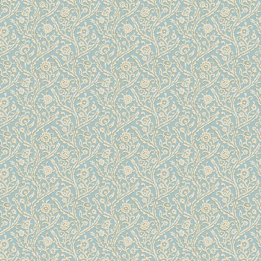 Letti Wallpaper - Bright Blue - Josephine Munsey - JMW-104401 - Premier Wallcovering