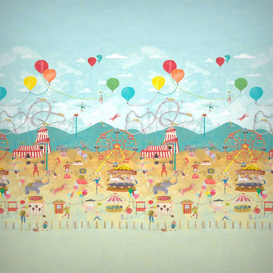 Lifes a Circus Wallpaper - Carousel - Harlequin - HLTF112647 - Premier Wallcovering