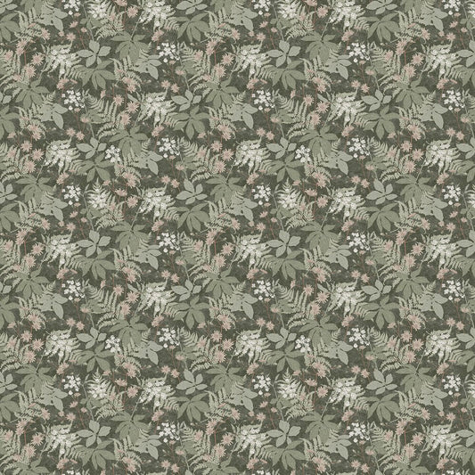 Lindskog Wallpaper - Green - Boråstapeter - 3950 - Premier Wallcovering