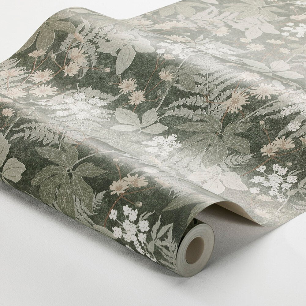 Lindskog Wallpaper - Green - Boråstapeter - 3950 - Premier Wallcovering