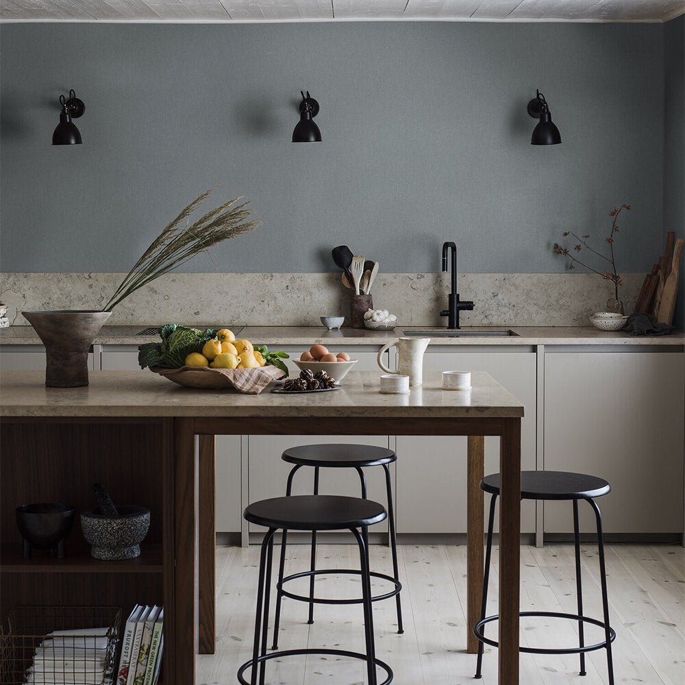 Linen Wallpaper - Deep Lake - Boråstapeter - 4328 - Premier Wallcovering