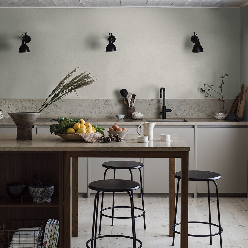 Linen Wallpaper - Sage Green - Boråstapeter - 4334 - Premier Wallcovering