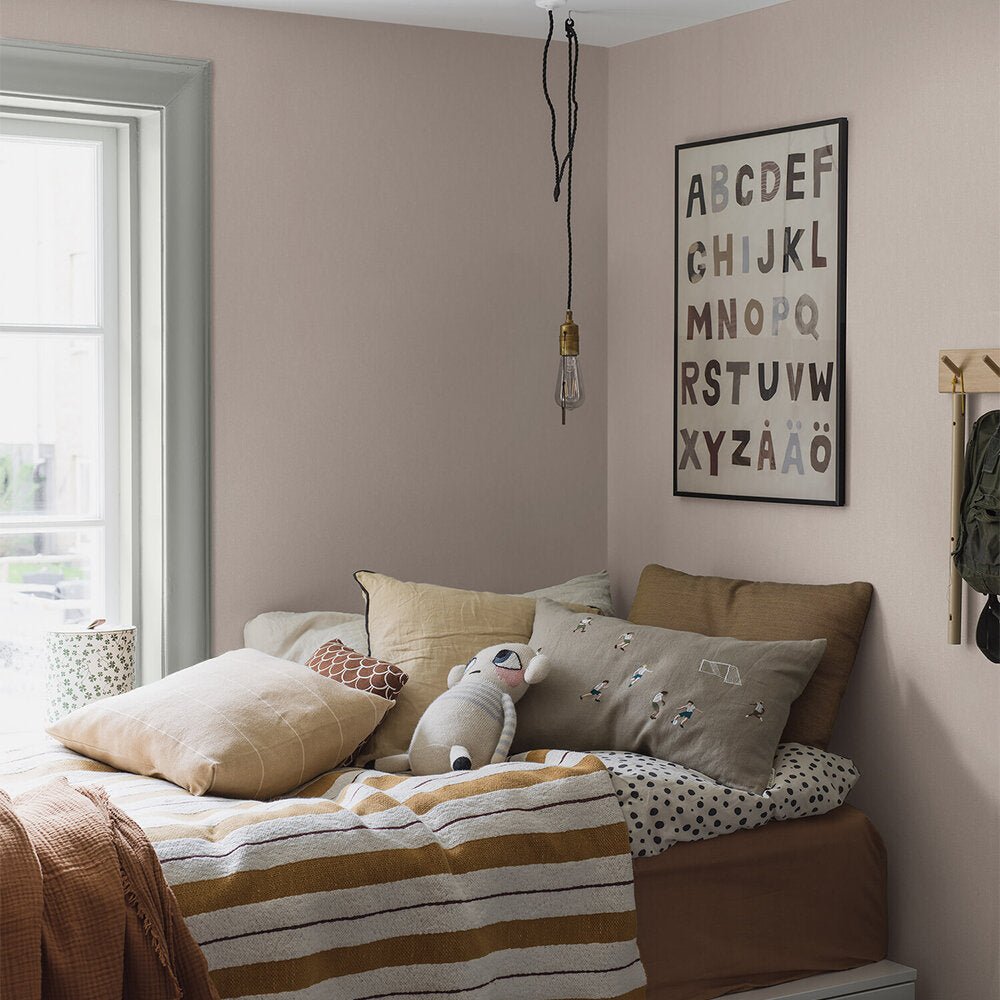 Linen Wallpaper - Soft Blush - Boråstapeter - 4326 - Premier Wallcovering