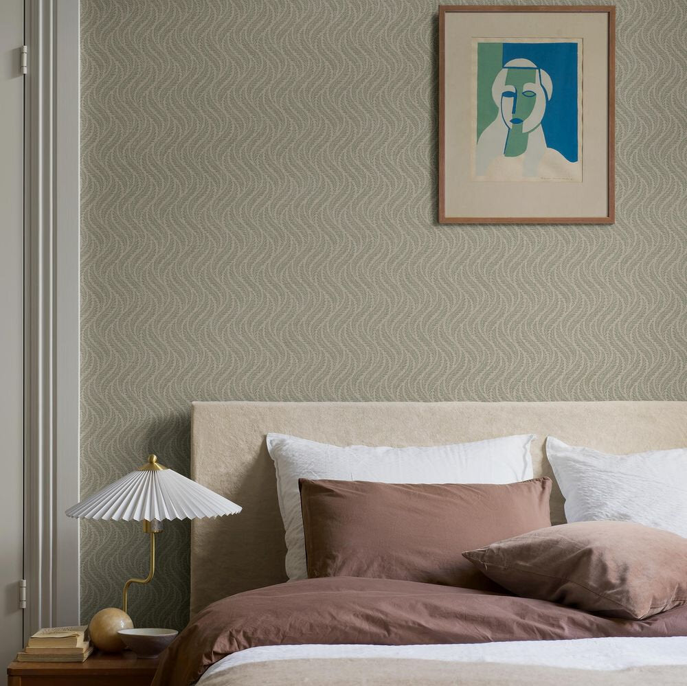 Little Fern Wallpaper - Sage - Boråstapeter - 7772 - Premier Wallcovering