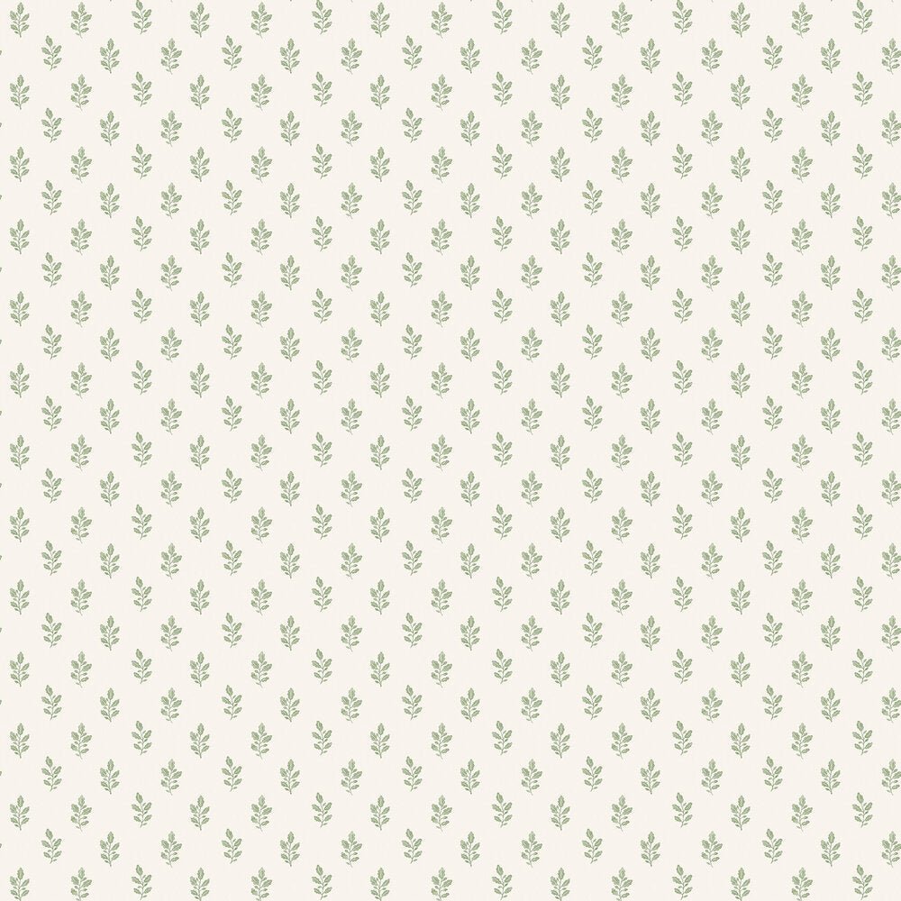 Little Oak Wallpaper - Green - Boråstapeter - 7776 - Premier Wallcovering