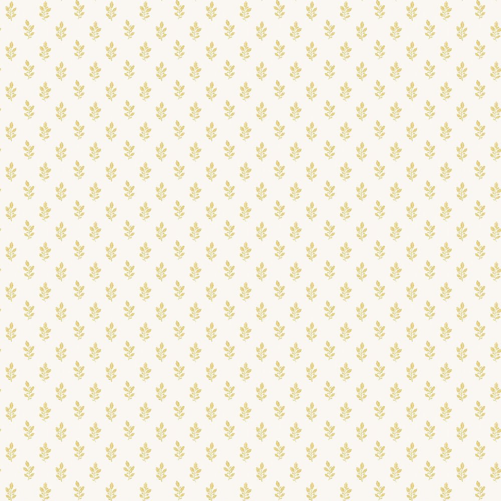 Little Oak Wallpaper - Yellow - Boråstapeter - 7774 - Premier Wallcovering