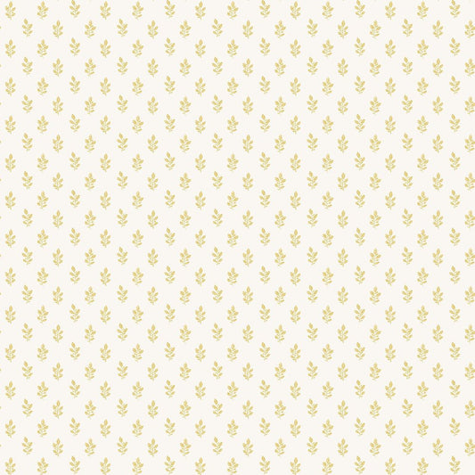 Little Oak Wallpaper - Yellow - Boråstapeter - 7774 - Premier Wallcovering
