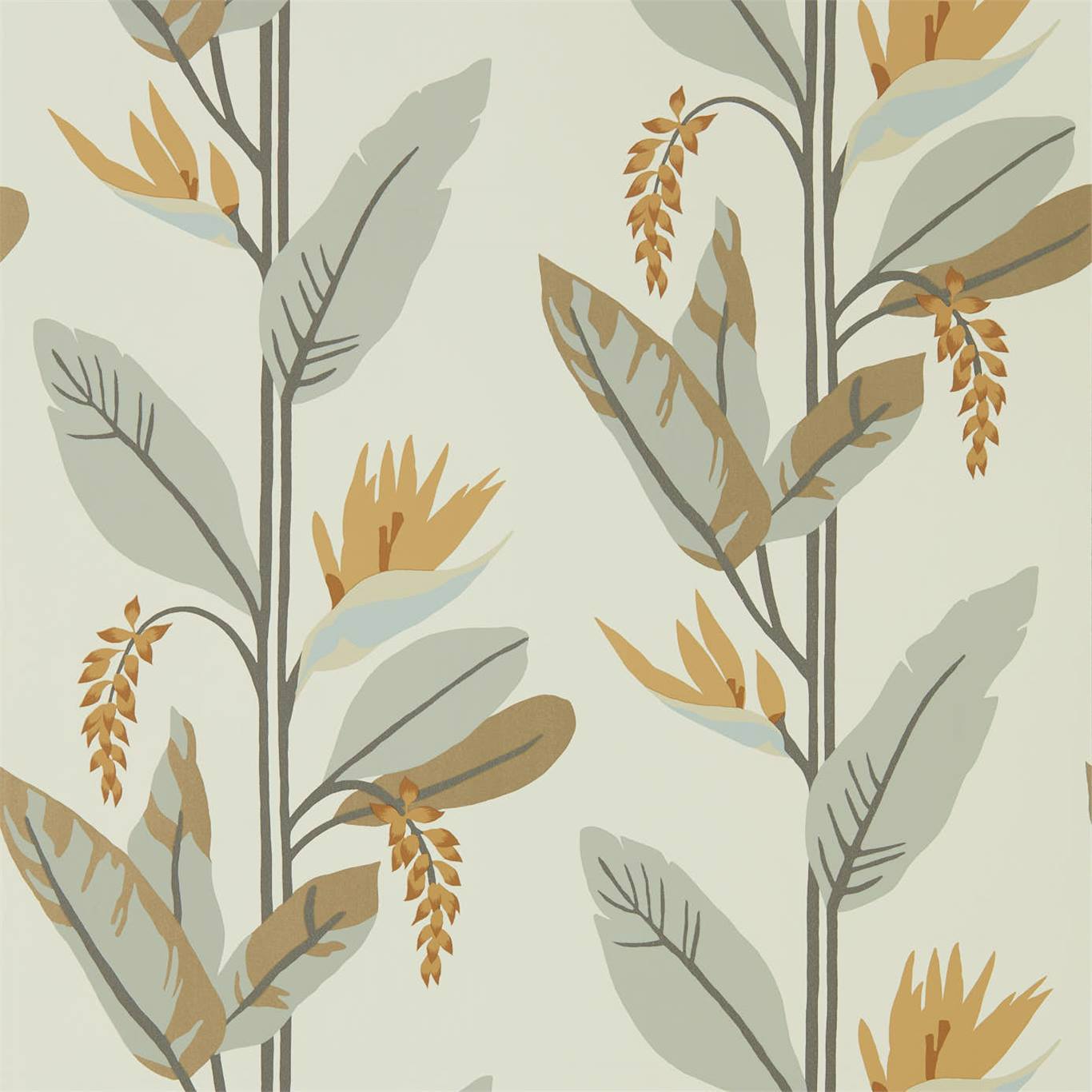 Llenya Wallpaper - Honey/Jet/Jute - Harlequin - HMIW112237 - Premier Wallcovering