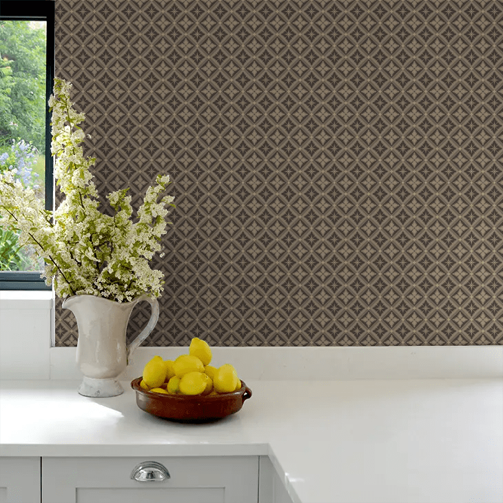 Loka Wallpaper - Black and Gold - Boråstapeter - 4529 - Premier Wallcovering
