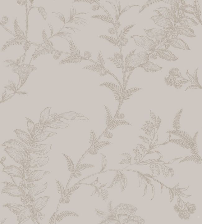 Ludlow Wallpaper - Metallic Gilver on Linen - 88/1004 - Cole & Son - Premier Wallcovering