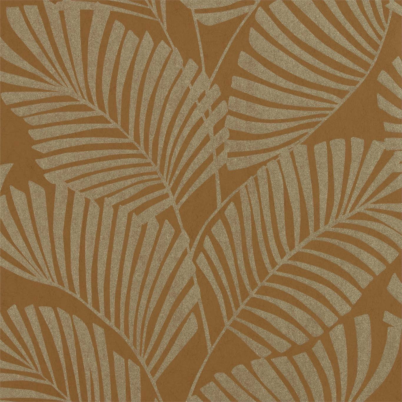 Mala Wallpaper - Ochre - Harlequin - HSAW112138 - Premier Wallcovering
