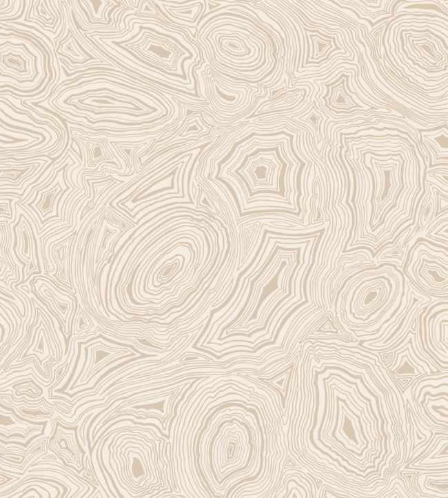 Malachite Wallpaper - Parchment & Soft Metallic Gold - 114/6011 - Cole & Son - Premier Wallcovering