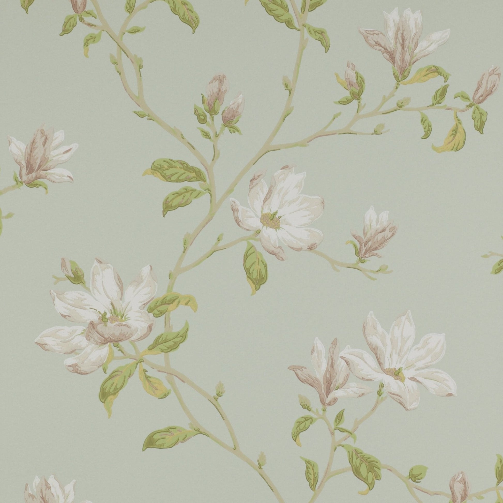Marchwood Wallpaper - Aqua - Colefax & Fowler - 07976/02