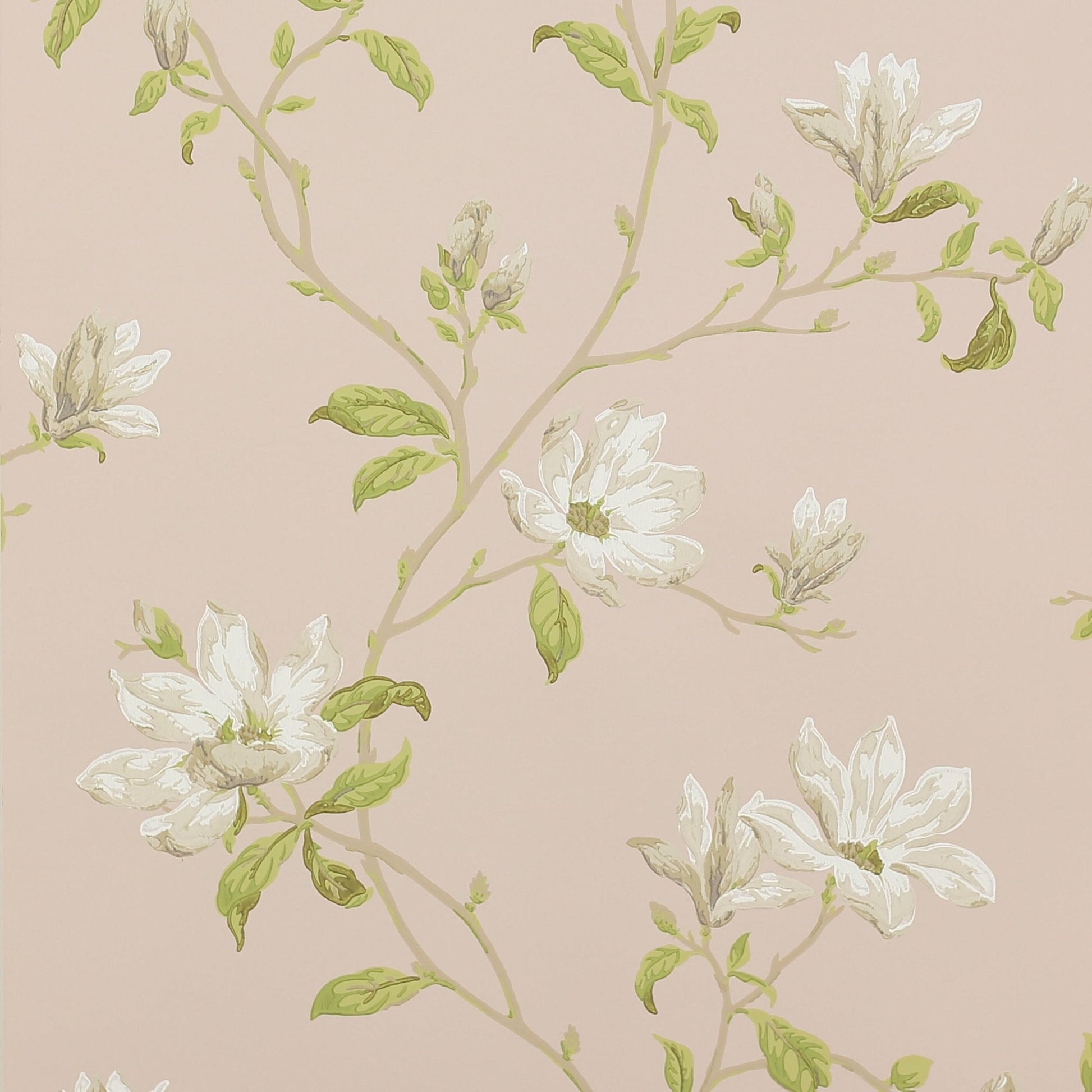 Marchwood Wallpaper - Shell Pink - Colefax & Fowler - 07976/10