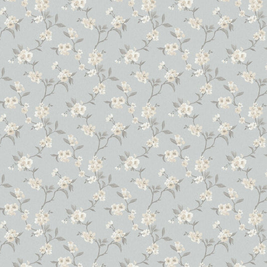 Marie Wallpaper - Blue - Boråstapeter - 38750 - Premier Wallcovering