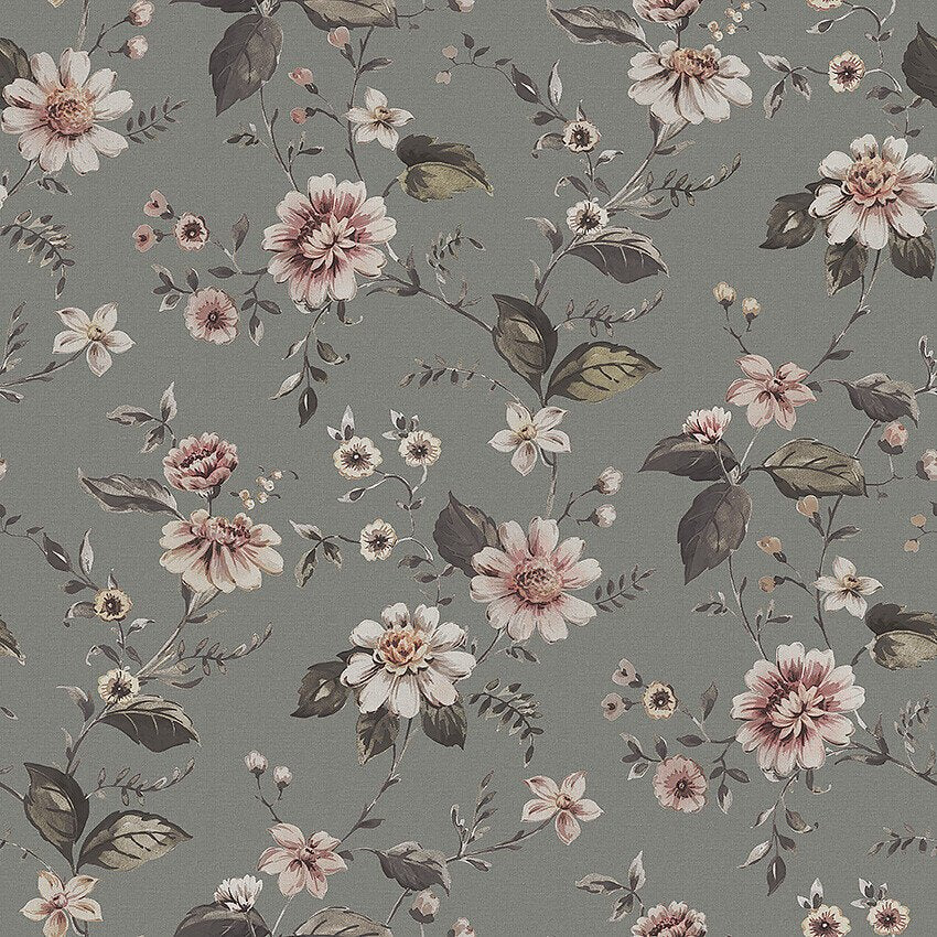 Marion's Mural Wallpaper - Misty Green - Boråstapeter - 3593 - Premier Wallcovering