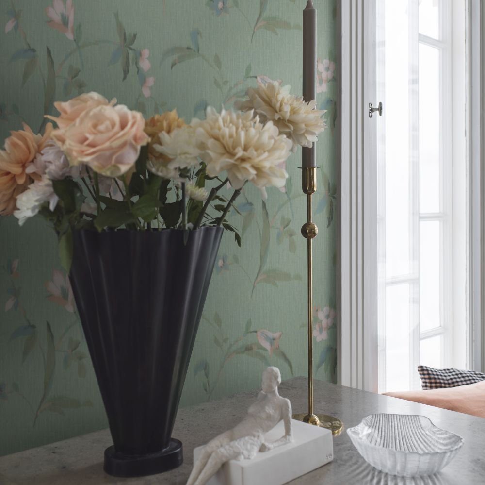 Marlene Wall Mural - Green - Boråstapeter - 5535 - Premier Wallcovering