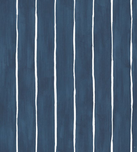 Marquee Stripe Wallpaper - Midnight - 110/2007 - Cole & Son - Premier Wallcovering