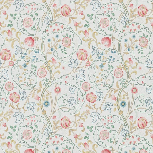 Mary Isobel Wallpaper - Pink/Ivory - Morris & Co - 216839