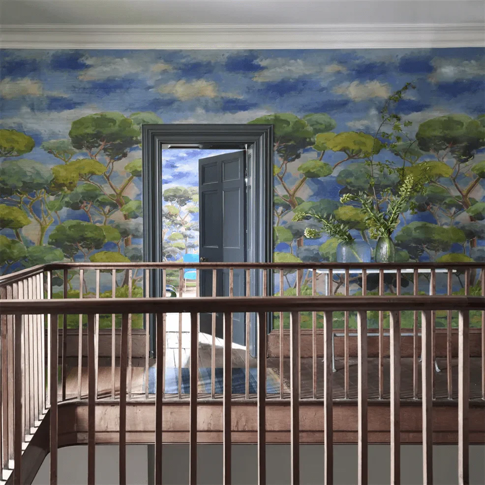 Matsu Wallpaper - Cobalt - PDG1207/01 - Designers Guild