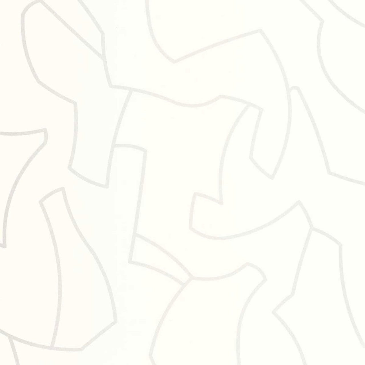 Maze Game Color Game Wallpaper - Blanc - Casadeco - 200610010 - Premier Wallcovering