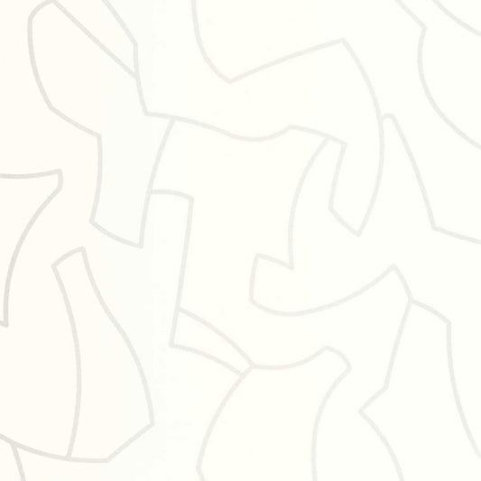 Maze Game Color Game Wallpaper - Blanc - Casadeco - 200610010 - Premier Wallcovering