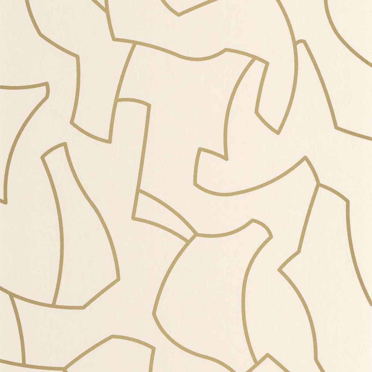 Maze Game Color Game Wallpaper - Olive - Casadeco - 200617070 - Premier Wallcovering