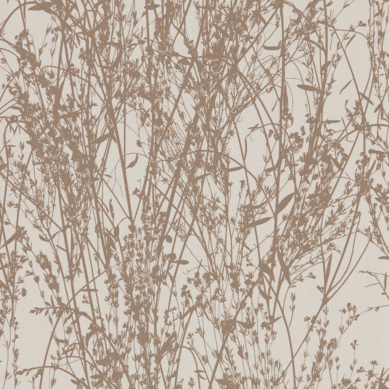 Meadow Canvas Wallpaper - Gilver/Linen - Sanderson - DWOW215693