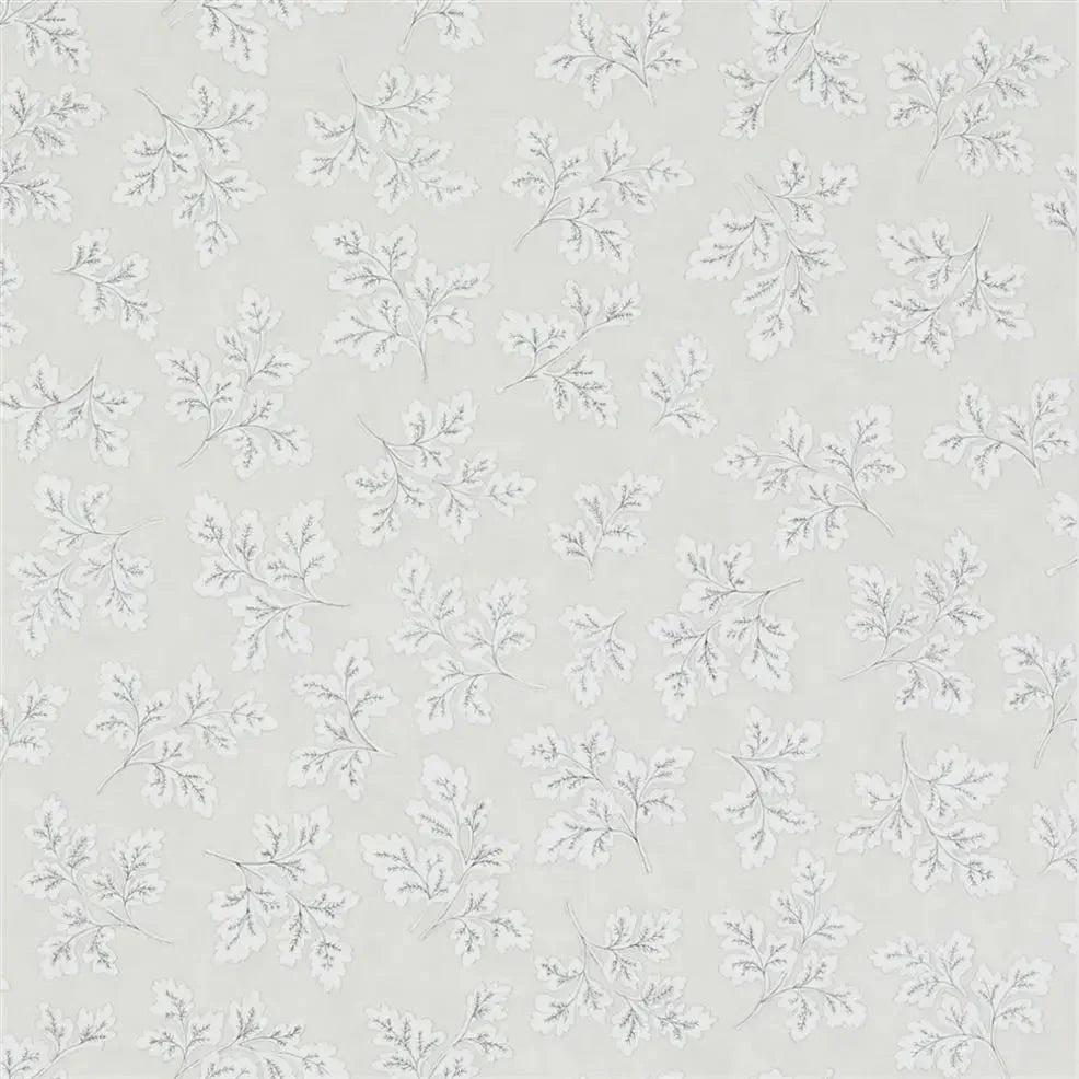 Meadow Leaf Wallpaper - Alabaster - P590/01 - Designers Guild