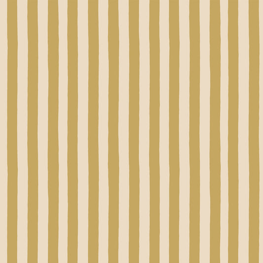 Medium Hand Painted Stripe Wallpaper - Summer Evening and Parsnip - Josephine Munsey - MHP-050-064 - Premier Wallcovering