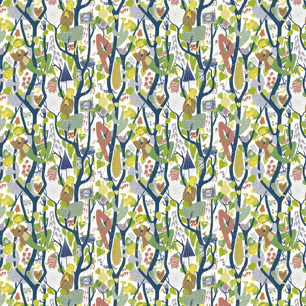Melodi Wallpaper - Multi - Boråstapeter - 1757 - Premier Wallcovering