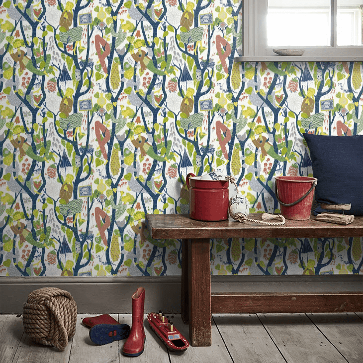 Melodi Wallpaper - Multi - Boråstapeter - 1757 - Premier Wallcovering