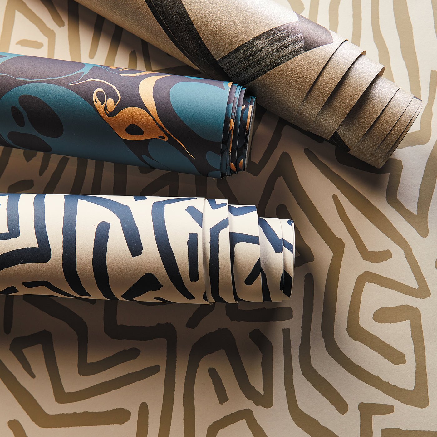 Melodic Wallpaper - Stone/Awakening - Harlequin - HQN2112831 - Premier Wallcovering