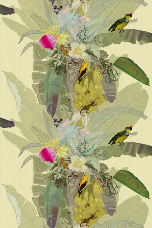 Merian Palm Superwide Wallpaper - Original - Timorous Beasties - SWP/MER/IVY/01 - Premier Wallcovering