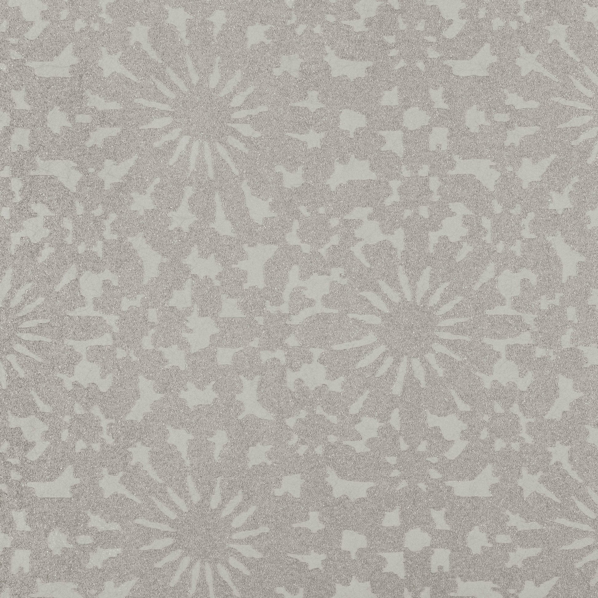 Merletto Wallpaper - Silver - Romo - Lomasi - W398/06 - Premier Wallcovering