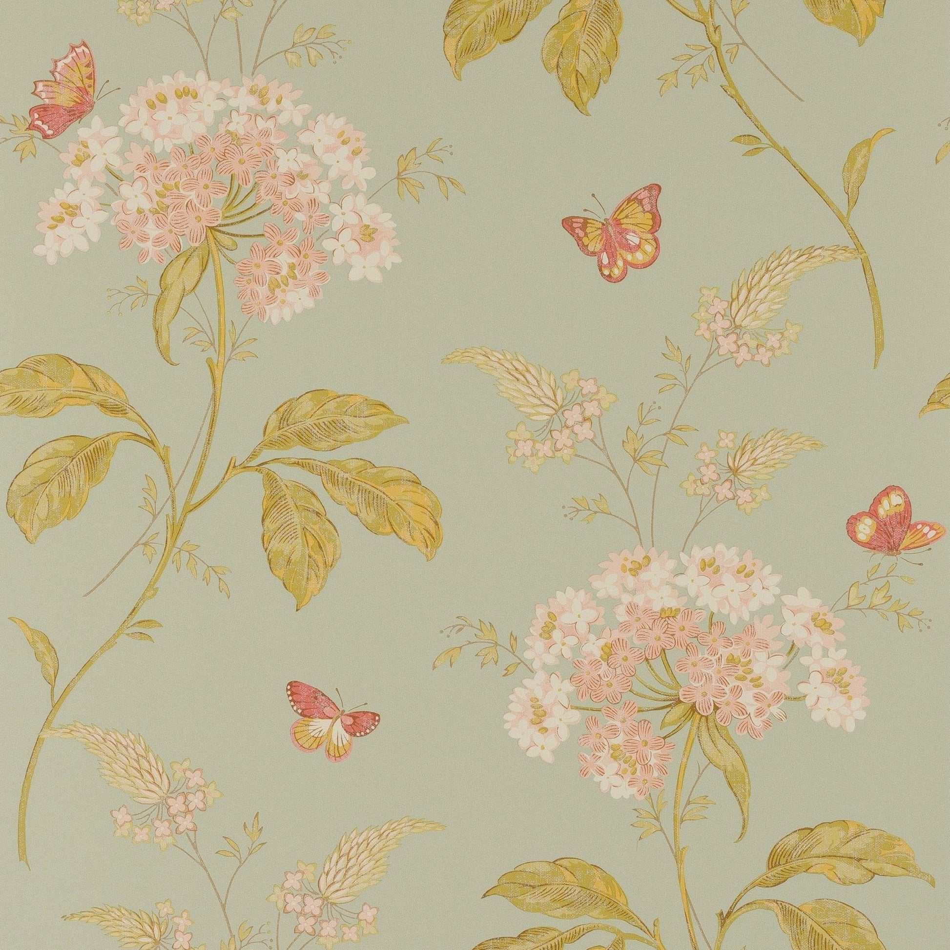 Messina Wallpaper - Aqua - Colefax & Fowler - 07132/01