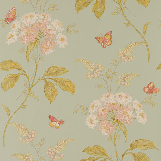 Messina Wallpaper - Aqua - Colefax & Fowler - 07132/01