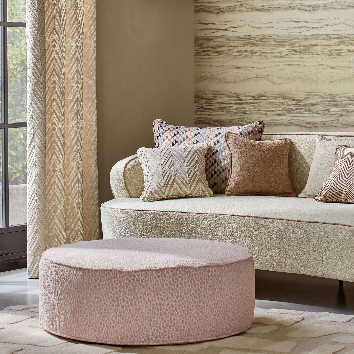 Metamorphic Wallpaper - Taupe/Linen - HRWT113101 - Harlequin - Premier Wallcovering