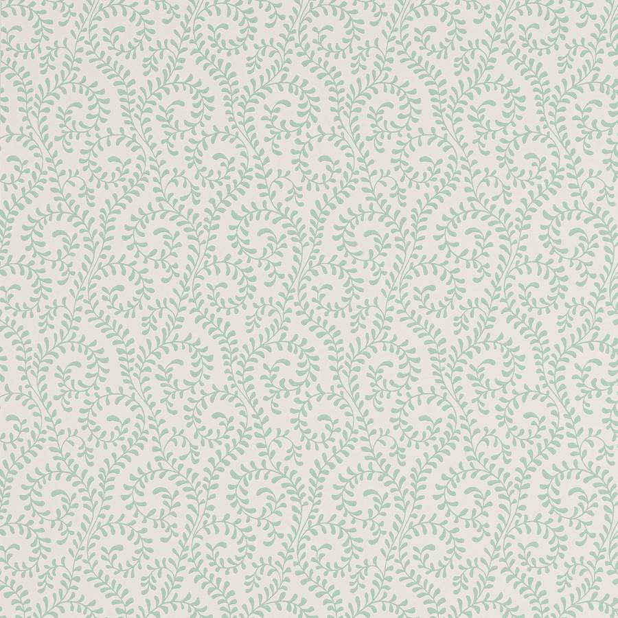 Millie Wallpaper - Aqua - J185W - 05 - Jane Churchill