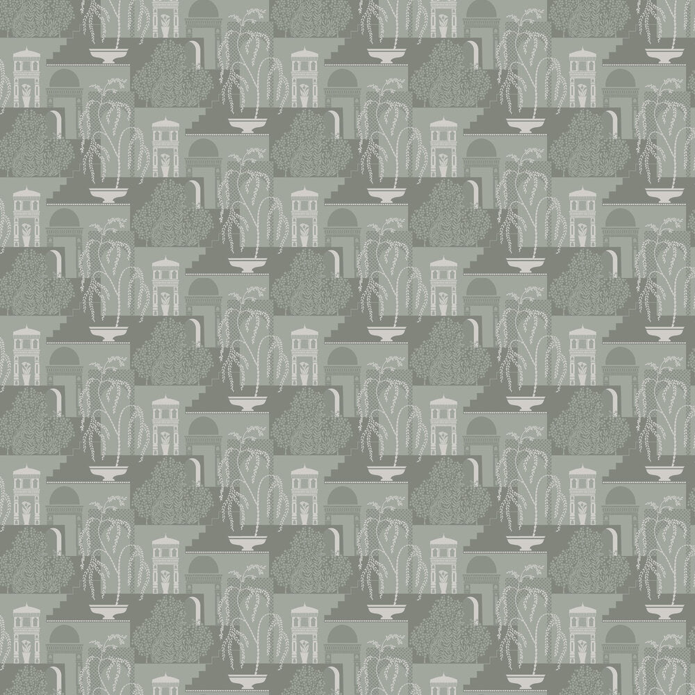 Mimi Wallpaper - Green - Boråstapeter - 5519 - Premier Wallcovering
