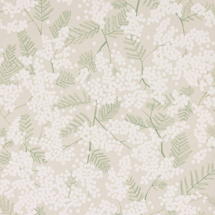 Mimosa Wallpaper - Beige - J200W - 01 - Jane Churchill
