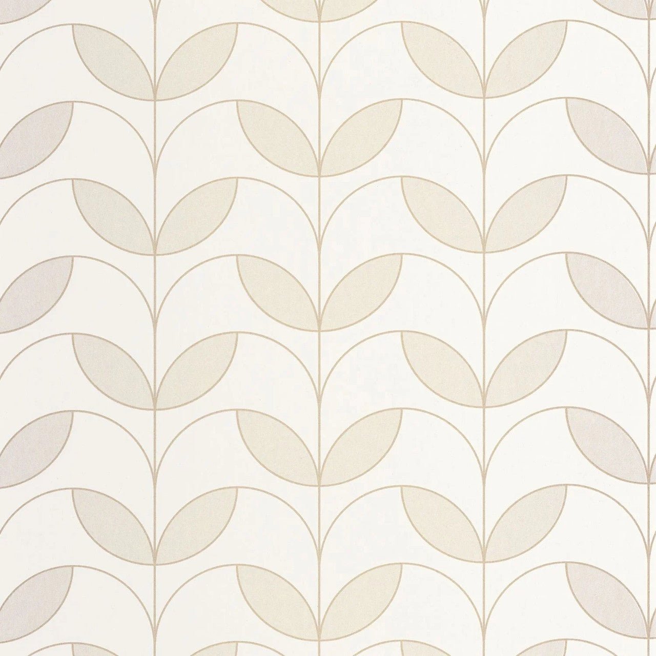 Mistinguett Annees Folles Wallpaper - Beige Lin - Casadeco - 201021502 - Premier Wallcovering