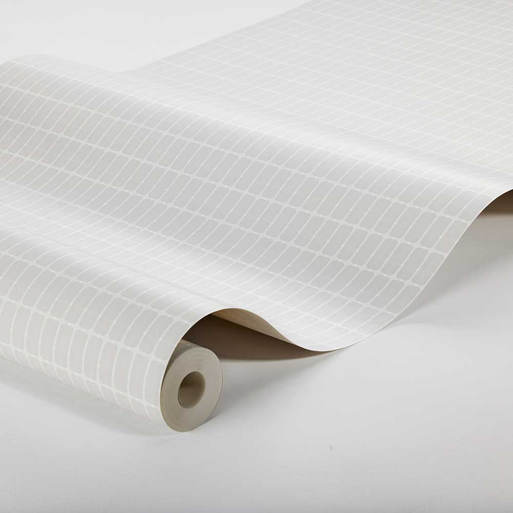 M.I.T. Wallpaper - Silver Grey - Boråstapeter - 1966 - Premier Wallcovering