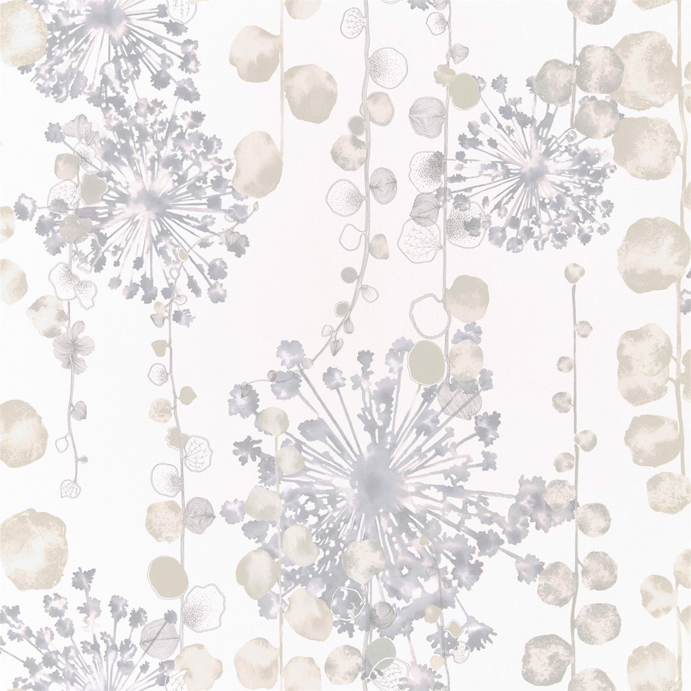 Moku Wallpaper - Mineral/Pebble - Harlequin - HANZ111653 - Premier Wallcovering