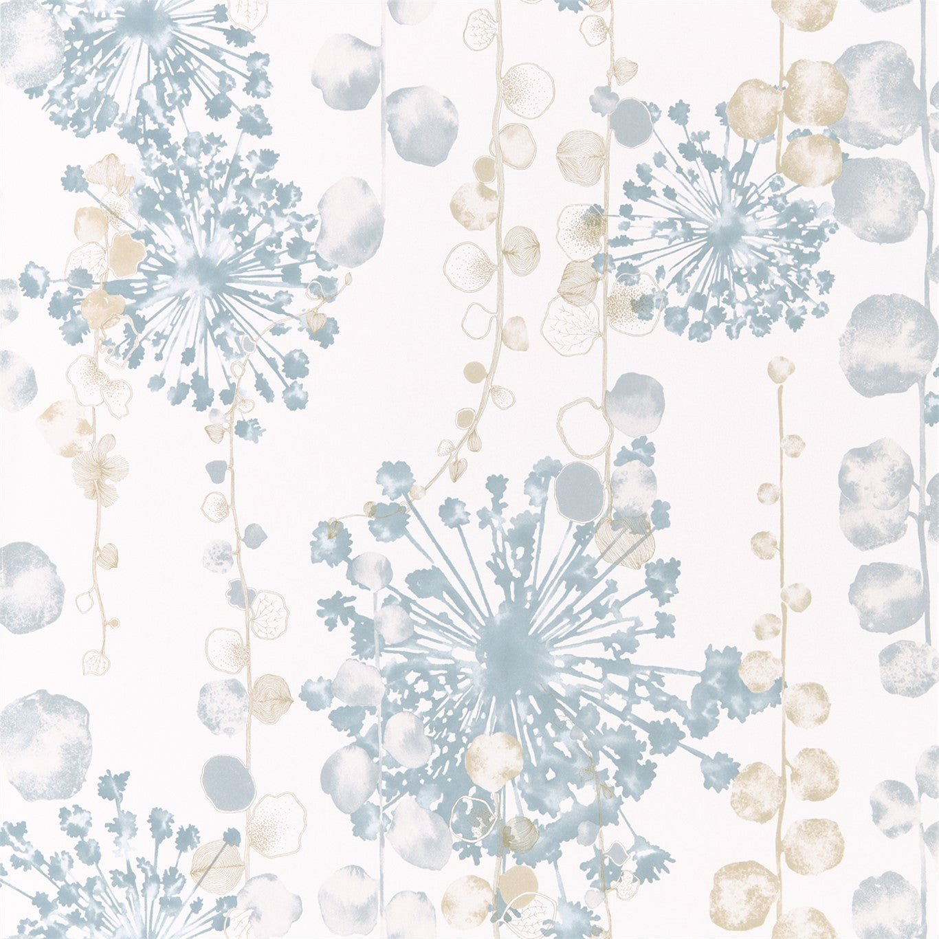 Moku Wallpaper - Ocean/Sand - Harlequin - HANZ111654 - Premier Wallcovering