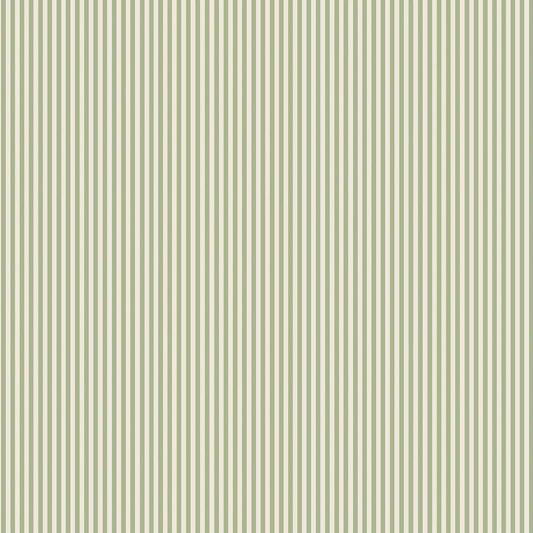 Molle Stripe Wallpaper - Green - Boråstapeter - 5734 - Premier Wallcovering