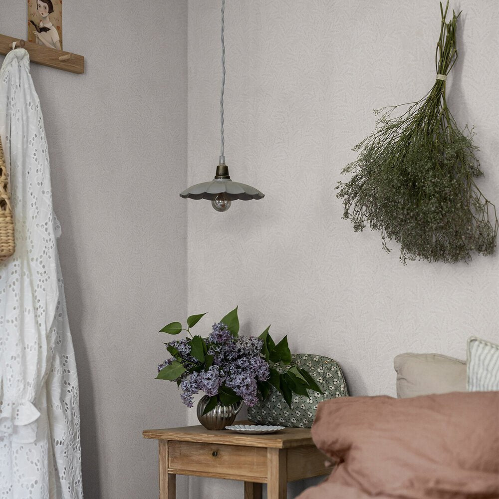 Molly´s Meadow Wallpaper - Warm White - Boråstapeter - 3571 - Premier Wallcovering