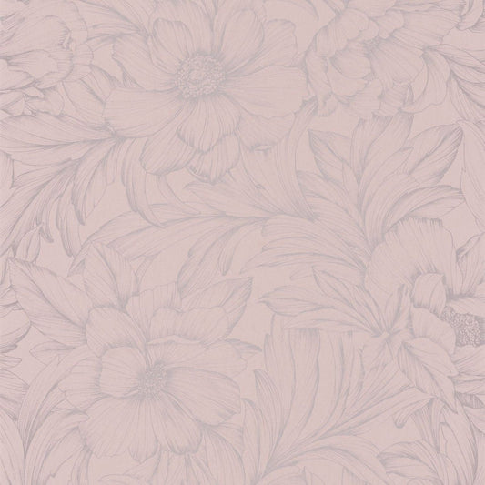 Monceau Florescence Wallpaper - Rose - Casadeco - 82354121 - Premier Wallcovering